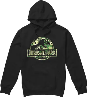Produktbild von Jurassic Park - Kapuzenpullover für Herren TV2562 (L) (Schwarz)