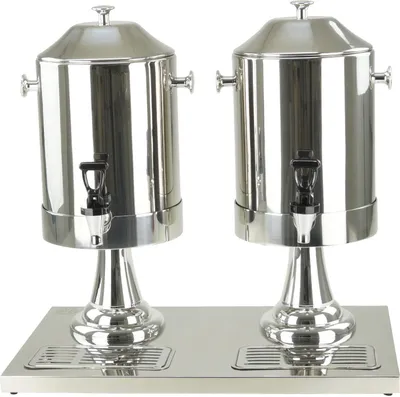 Immagine prodotto di Distributore di latte Gastro da 8 litri Distributore di bevande in acciaio inox 2 x 8 litri
