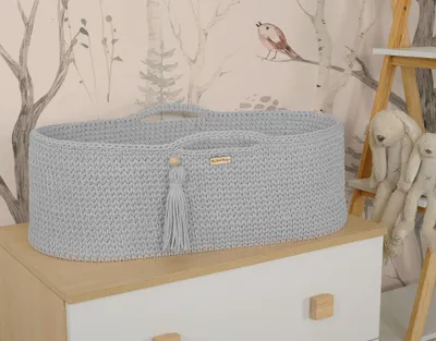 Obrázek produktu pro Košík Moses BOHO - šedý