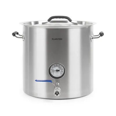 Obrázok produktu pre Klarstein Brauheld Pur - kotlík na rmutovanie, systém varenia piva, 35l, kohútik