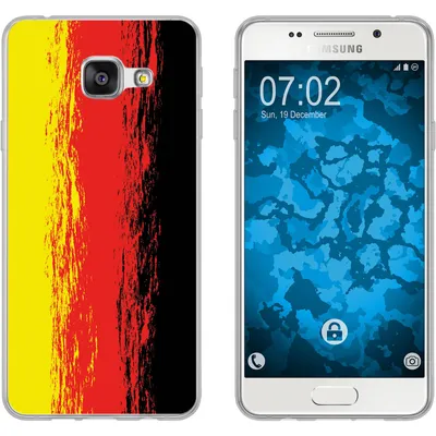 Produktbild von PhoneNatic Case kompatibel mit Samsung Galaxy A3 (2016) A310 Silikon-Hülle WM Deutschland M6