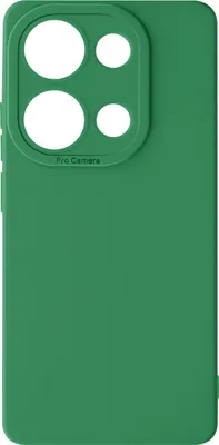 Immagine prodotto di Avizar, Custodia in silicone SoftGlow Xiaomi Redmi Note 13 Pro 4G, fotocamera protetta, verde