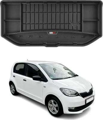 Immagine prodotto di OMAC rivestimento del bagagliaio in gomma per Skoda Citigo 2011-2019 Rivestimento superiore del bagagliaio in TPE