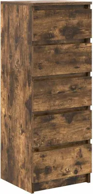 Produktbild von Sideboard mit Schubladen Räuchereiche 37,5x35x99 cm