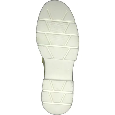 Produktbild von MARCO TOZZI Damen Slipper Loafer Plateau Metallic Lack Kettendetail 2-24705-20, Größe:39 EU, Farbe:Gelb