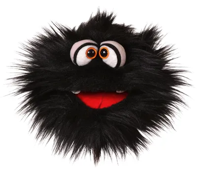 Produktbild von Living Puppets Handpuppe Kladderradatsch (schwarz) W825