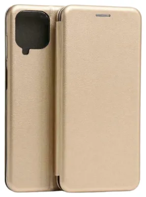 Image de Beline Book Case Magnétique Samsung M33 5G M336 Gold/Gold