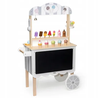 Produktbild von VIGA Moblilny Shop Eisdiele Süßwaren 3in1