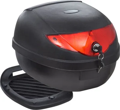 Image de vidaXL Topcase moto 36 L pour un casque
