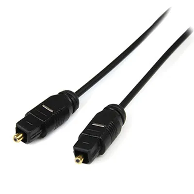 Image de Câble audio TOSLINK M - TOSLINK M, SPDIF OPTICAL, 2m, czarna
