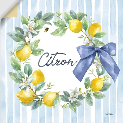 Produktbild von ARTland Wandbild, selbstklebend Le Citron III Größe: 40x40 cm
