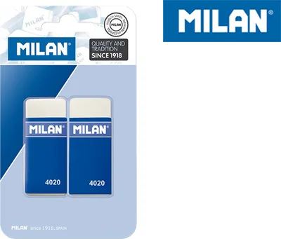 Immagine prodotto di Gumki MILAN 4020 - 2 sztuki, syntetyczne, białe