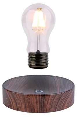 Produktbild von Magnetisch schwebende Glühbirne, LED-Lampe mit Schwebetechnik, dekorative Tischlampe