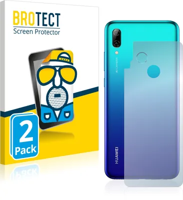 Produktbild von 2x BROTECT Schutzfolie für Huawei P smart 2019 (Rückseite) Folie Matt Entspiegelt