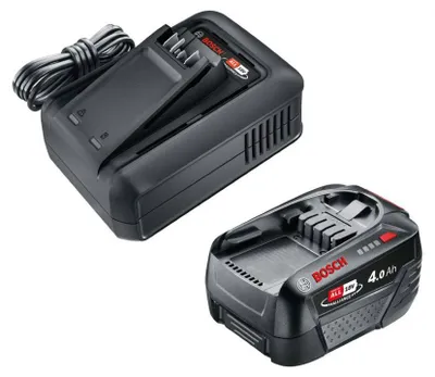 Image de Gardena 14915-20, Kit batterie et chargeur, Lithium-ion (Li-ion), 4 Ah, 18 V, Gardena, Noir