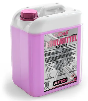Produktbild von Kühlerfrostschutz Rot 10L AF12+ Kühlmittel -40°C Auto Gebrauchsfertig GiDeli