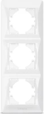Immagine prodotto di VIDEX BINERA Bianco Telaio verticale a 3 ingressi IP20