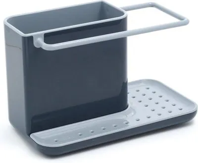 Produktbild von Famanu Spülbecken-Organizer mit Schwamm- und Reinigungsmittelhalter - 20 x 13,5 x 11,5 cm