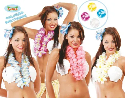 Produktbild von Hawaii Blumen Kette