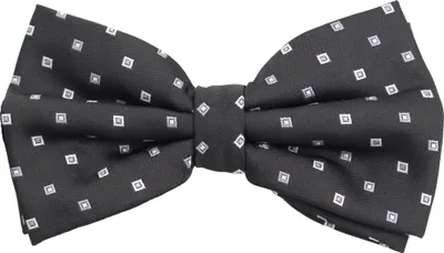 Produktbild von Fabio Farini - 1 Stück Herren Fliegen mit Punkten - Männer Querbinder Vorgebunden Bowtie Schwarz (Weiß, Grau)