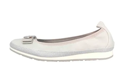 Produktbild von Fitters Footwear Luisa Ballerinas in Übergrößen Grau 2.133299 Grey große Damenschuhe