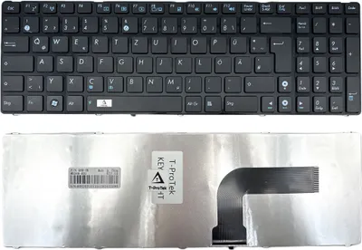 Obrázek produktu pro GERMAN - černá klávesnice Klávesnice verze 1 kompatibilní pro ASUS G60, G60J, G60JX