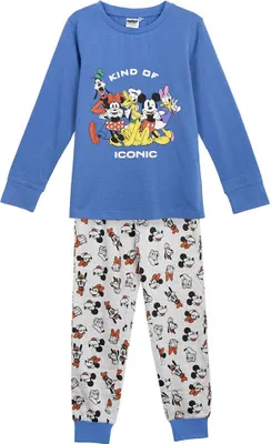 Produktbild von Cerda Group Single Jersey Mickey Langarm-pyjama Blau 8 Years Blau 8 Years