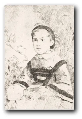 Immagine prodotto di Stampa artistica "Signorina N. Wolkonska" di Edgar Degas – 40x60 cm – non incorniciata
