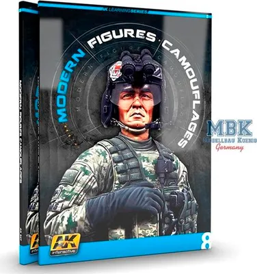 Obrázok produktu pre AK interactive S.L. AK-247 AK LEARNING 8: Moderné postavy Kamufláže