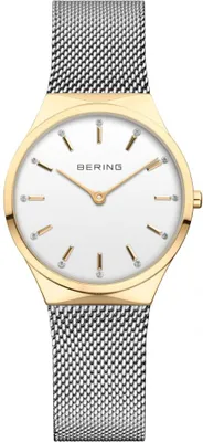 Produktbild von Damenarmbanduhr BERING 12131-011 in klassischem Silberdesign.