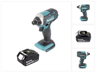 Immagine prodotto di Avvitatore a impulsi Makita DTD 152 G1 18 V 165 Nm + 1x batteria 6,0 Ah - senza caricabatterie