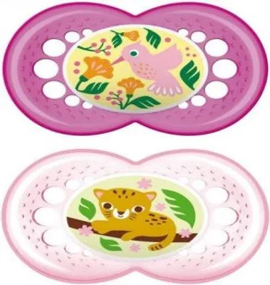 Produktbild von Mam Baby Original Soother 16+ Silicone Pink 2U
