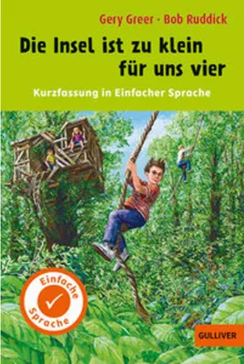 Immagine prodotto di Kurzfassung in Einfacher Sprache. Die Insel ist zu klein für uns vier