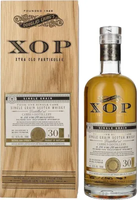 Produktbild von Douglas Laing XOP CAMBUS 30 Years Old Single Cask Grain 1991 59,5% Vol. 0,7l in Holzkiste