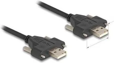 Image de DeLOCK 80479 Câble USB 1 m USB 2.0 USB A noir (80479)