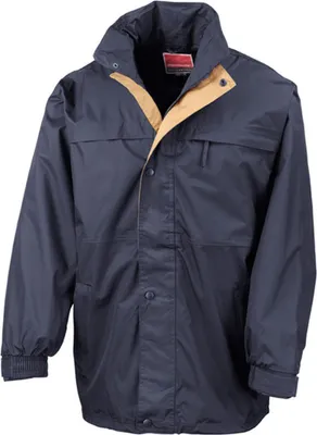 Produktbild von Result R67X | Multifunction Midweight Jacket - Farbe: Navy/Sand - Größe: XL