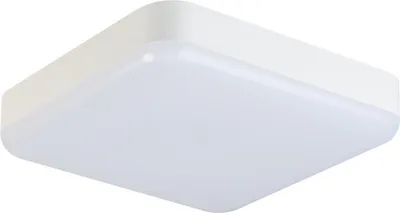 Obrázok produktu pre Štvorcový LED stropný svietidlo Iper, biele, 26 W, neutrálna biela, 3120 lm, plast, rozmery: 5,5 x 26 x 26 cm, IP65, Kanlux