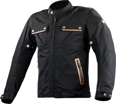 Produktbild von LS2 Bullet wasserdichte Motorrad Textiljacke, schwarz, S