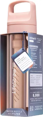 Immagine prodotto di LifeStraw bottiglia filtro acqua Go 2.0 Cherry Blossom Pink 650 ml-Rosa