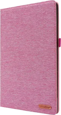 Produktbild von König Design Tablet-Hülle kompatibel mit Lenovo Tab P11 Pro TB-J706L (11.5") Stoff Smart Cover Case Etui Rosa