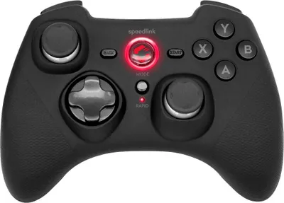 Produktbild von Speedlink - Rait Gamepad - Drahtlos - PC/PS3/Switch Gummi
