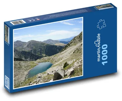 Zdjęcie produktu dla Puzzle 1000 Jezioro w górach - martinpuzzle