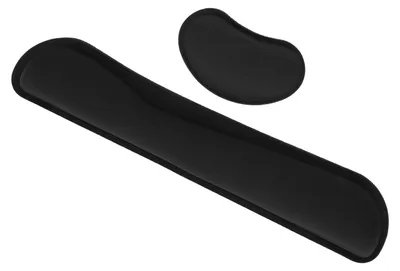 Obrázek produktu pro Sada ergonomických protiskluzových podložek z paměťové pěny pod myš a klávesnici