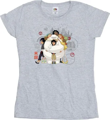 Produktbild von Disney - "Big Hero 6" T-Shirt für Damen BI13244 (M) (Grau)