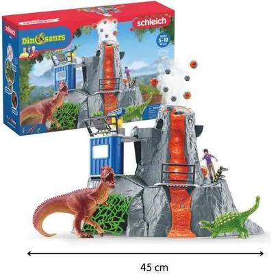 Produktbild von Schleich schleich® Dinosaurs 42564 Große Vulkan-Expedition