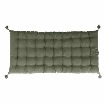 Immagine prodotto di Cuscino per pallet, 60x120 cm, cuscino per seduta, ideale per esterni, per pallet, imbottitura, rivestimento in color kaki