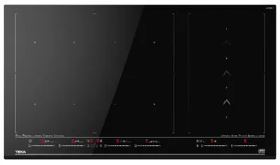 Produktbild von Teka IZF 99770 MST, Schwarz, Integriert, 90 cm, Zonen-Induktionskochfeld, Glas, 6 Zone(n)