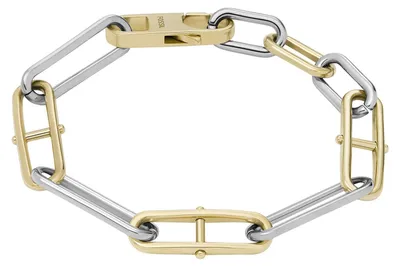 Obrázek produktu pro FOSSIL Náramek Heritage D-Link Bicolour Náramek zlatý zlaté barvy