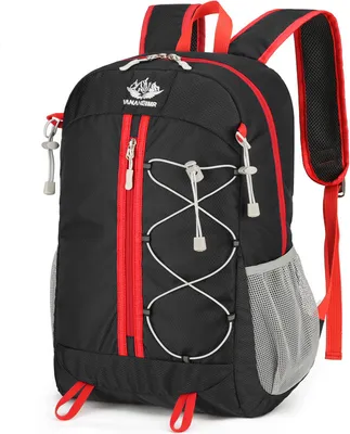 Produktbild von INF Faltbarer Outdoor-Wander- und Fahrradrucksack Schwarz