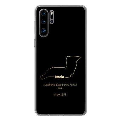 Produktbild von MuchoWow® Handyhülle Schutzhülle Hülle für Huawei P30 Pro Formel 1 - Imola - Rennstrecke Silikon Softcase Handy Hülle - Schutzdeckel